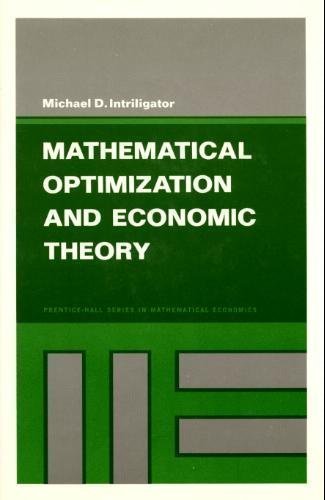 Mathematical Optimization and Economic Theory  1971 9780135617533 Front Cover