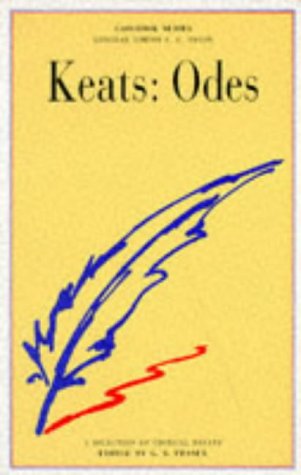 Keats: Odes   1971 9780333000533 Front Cover