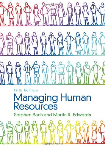 Managing Human Resources Human Resource Management in Transition 5th 2012 9781119991533 Front Cover