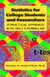 Statistics for College Students and Researchers Grasping the Concepts N/A 9781453604533 Front Cover