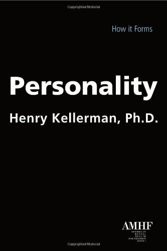 Personality How It Forms  2012 9781590563533 Front Cover