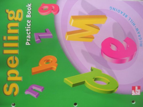 Spelling Practice Book N/A 9780021856534 Front Cover