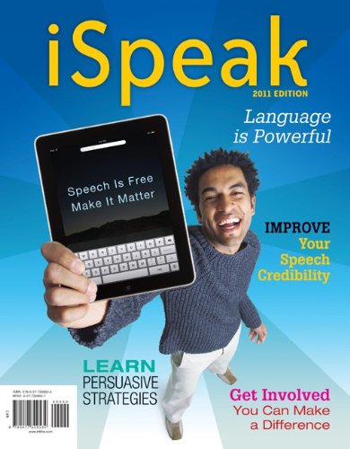 iSpeak 2011  4th 2012 9780077309534 Front Cover