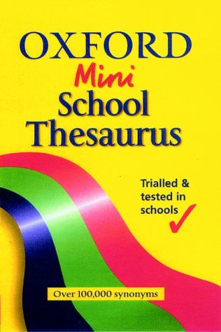 Oxford Mini School Thesaurus N/A 9780199108534 Front Cover