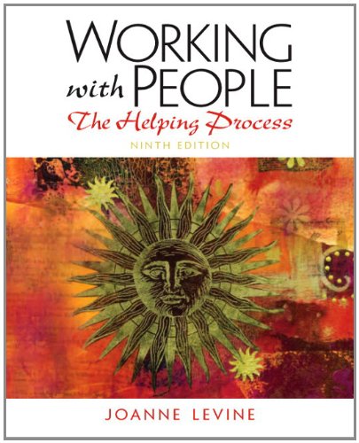Working with People A Helping Process 9th 2013 9780205223534 Front Cover