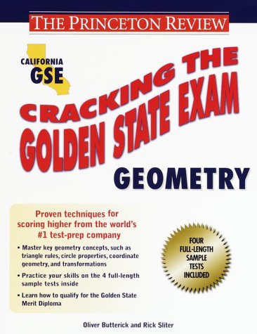 Cracking the Golden State Exams : Geometry N/A 9780375753534 Front Cover