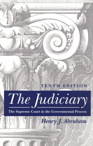 Judiciary Tenth Edition 10th 1996 9780814706534 Front Cover