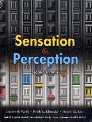 Sensation and Perception  2nd 2009 9780878939534 Front Cover