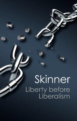 Liberty Before Liberalism   2012 9781107689534 Front Cover