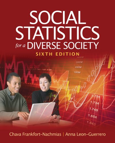Social Statistics for a Diverse Society  6th 2011 9781412992534 Front Cover