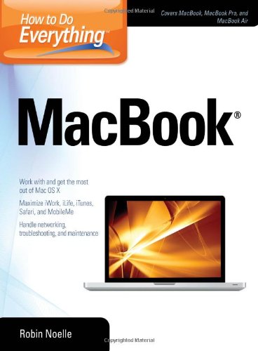 How to Do Everything MacBook   2011 9780071742535 Front Cover