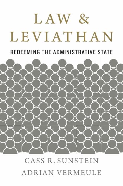 Law and Leviathan: Redeeming the Administrative State  2020 9780674247536 Front Cover