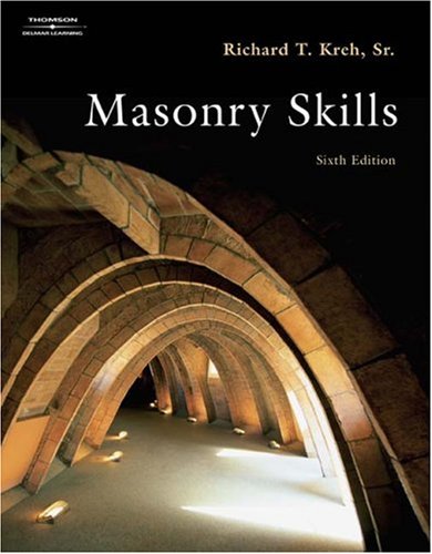 Masonry Skills  6th 2008 (Revised) 9781418037536 Front Cover