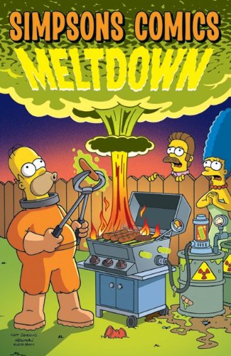 Simpsons Comics Meltdown  N/A 9780062036537 Front Cover