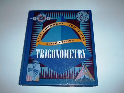 Trigonometry  6th 1997 9780673995537 Front Cover