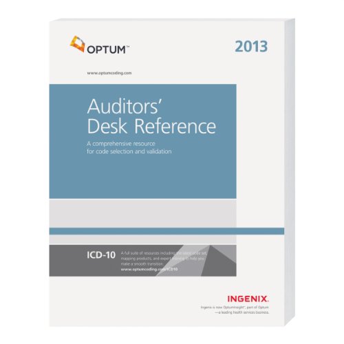 Auditors' Desk Reference 2013:  2012 9781601515537 Front Cover