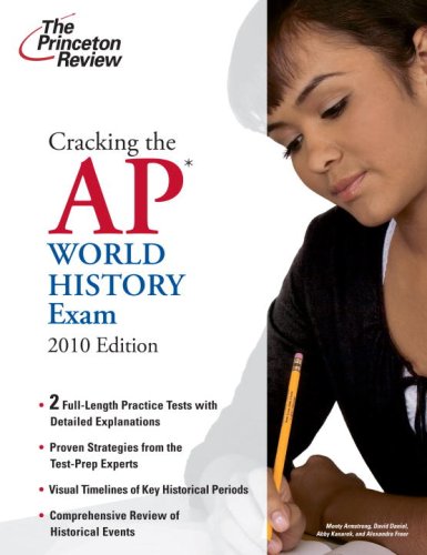 Cracking the AP World History Exam 2010  N/A 9780375429538 Front Cover