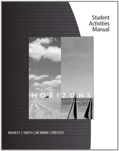 Horizons  5th 2012 9780495912538 Front Cover