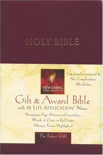 Gift and Award Bible NLT   1997 9780842332538 Front Cover