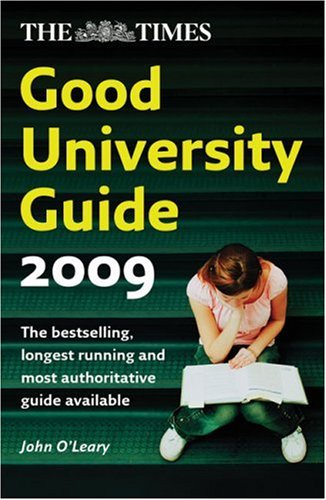 Times Good University Guide 2009   2008 9780007273539 Front Cover