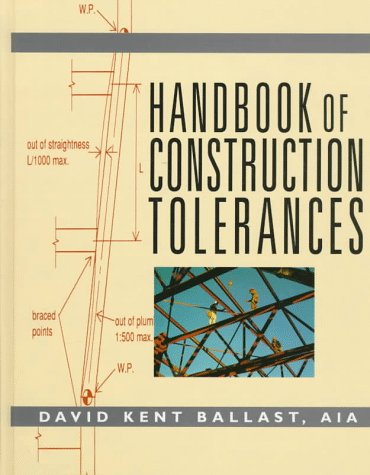 Handbook of Construction Tolerances   1994 9780070035539 Front Cover