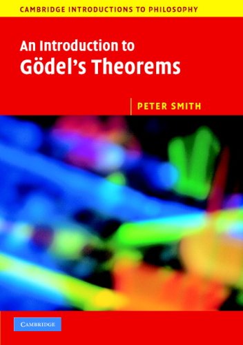 Introduction to GÃ¶del's Theorems   2007 9780521674539 Front Cover
