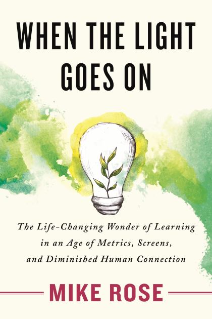 When the Light Goes On The Life-Changing Wonder of Learning in an Age of Metrics, Screens, and Diminished Human Connection N/A 9780807008539 Front Cover