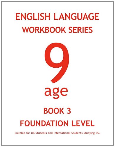 English Language Workbook Series Age 9 Book 3  2010 9781452005539 Front Cover