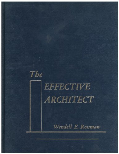 Effective Architect  N/A 9780132407540 Front Cover