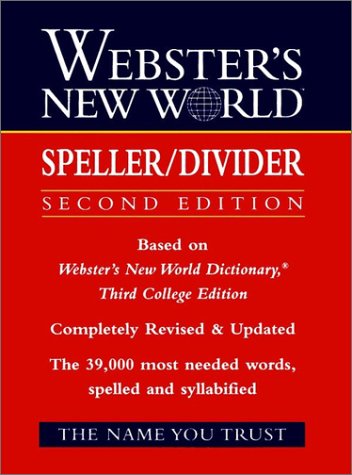 Speller/Divider  2nd 1992 (Revised) 9780139536540 Front Cover