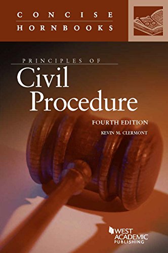 Principles of Civil Procedure:   2014 9780314290540 Front Cover