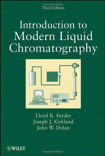 Introduction to Modern Liquid Chromatography  3rd 2010 9780470167540 Front Cover
