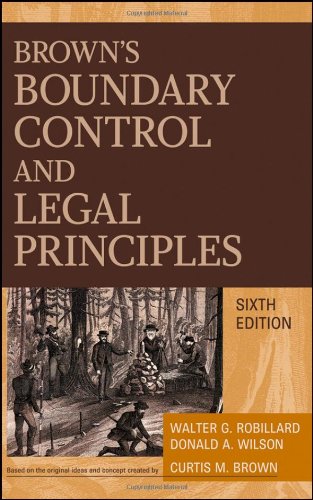 Brown's Boundary Control and Legal Principles  6th 2009 9780470183540 Front Cover