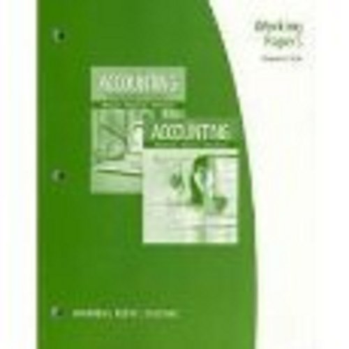 Accounting Principles  24th 2012 9780538478540 Front Cover