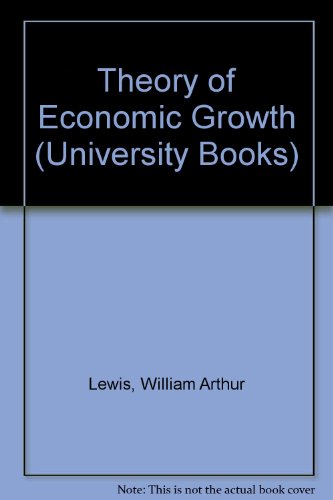 Theory of Economic Growth N/A 9780043300541 Front Cover