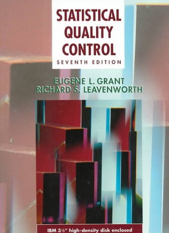 Statistical Quality Control  7th 1996 9780078443541 Front Cover