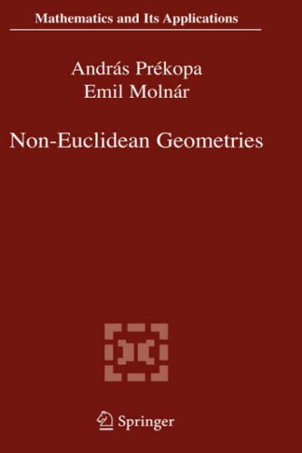 Non-Euclidean Geometries Jï¿½nos Bolyai Memorial Volume  2006 9780387295541 Front Cover