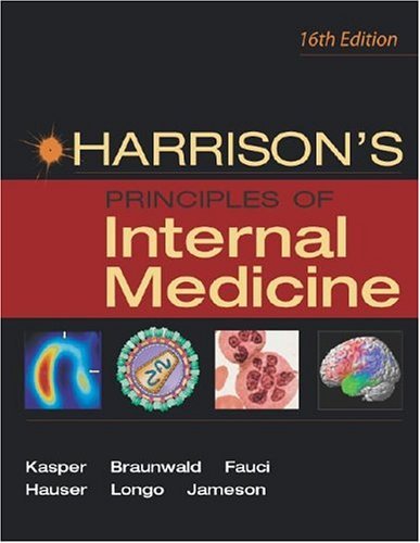 Principles of Internal Medicine Digital Edition 16th 2005 9780071445542 Front Cover