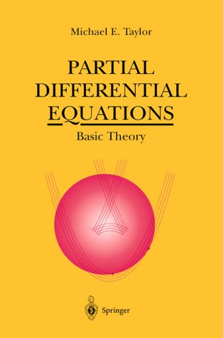 Partial Differential Equations Basic Theory  1996 9780387946542 Front Cover