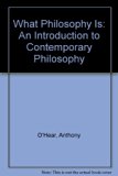 What Philosophy Is   1985 9780391033542 Front Cover