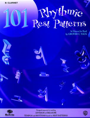 101 Rhythmic Rest Patterns E-Flat Alto Saxophone  1985 9780769214542 Front Cover