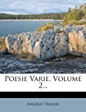 Poesie Varie  N/A 9781279741542 Front Cover