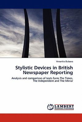 Stylistic Devices in British Newspaper Reporting N/A 9783843359542 Front Cover