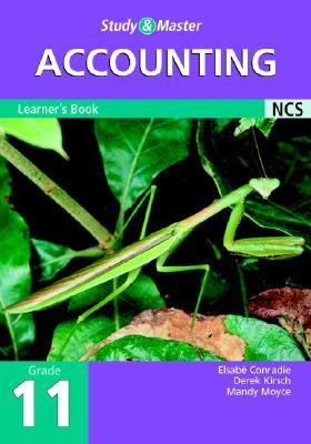 Study and Master Accounting Grade 11 Learner's Book N/A 9780521688543 Front Cover