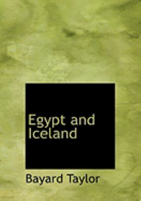 Egypt and Iceland:   2008 9780554811543 Front Cover