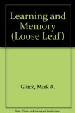 Learning and Memory (Loose Leaf)  2nd 2014 9781464126543 Front Cover