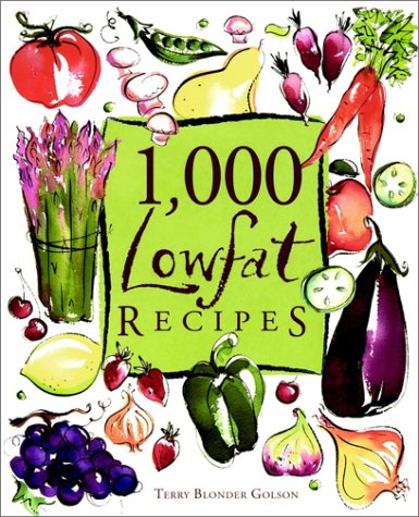 1,000 Low Fat Recipes   1997 9780028603544 Front Cover