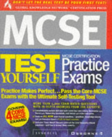 MCSE Certification Test Yourself Practice Exams   1998 9780072118544 Front Cover