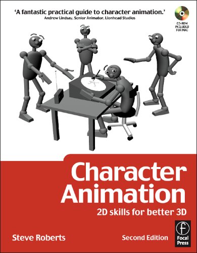 Character Animation 2D Skills for Better 3D 2nd 2007 (Revised) 9780240520544 Front Cover