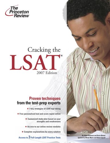 Cracking the LSAT N/A 9780375765544 Front Cover